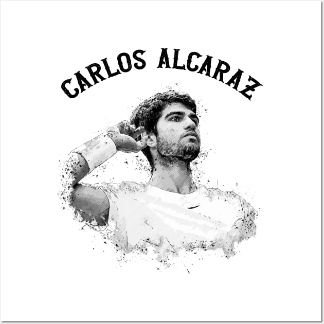 Carlos Alcaraz Wall Art by Yopi